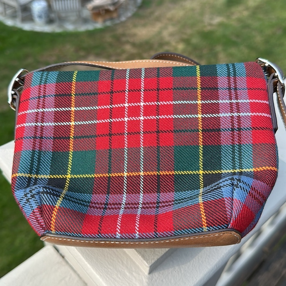 Coach Tartan Plaid Mini Purse - Picture 4 of 7